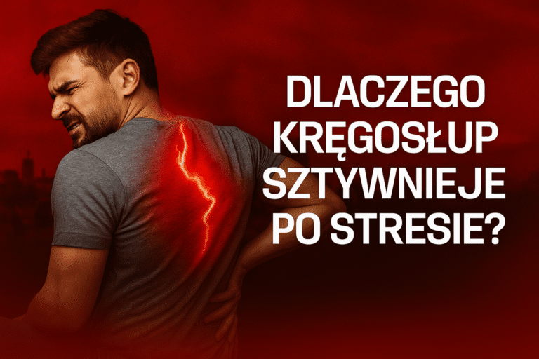 Kręgosłup sztywnieje po stresie