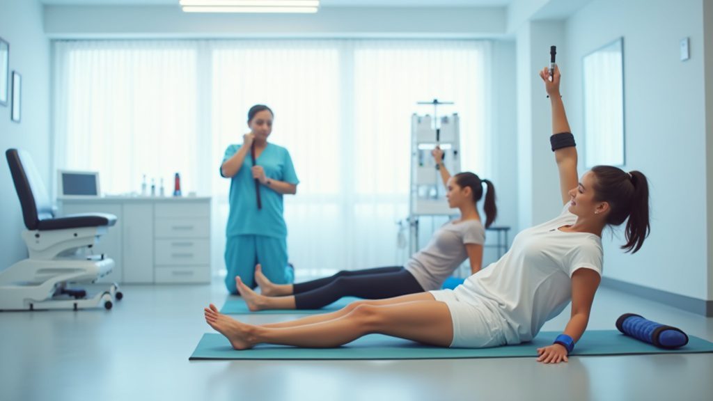 rehabilitacja Konstancin – ćwiczenia oporowe po operacji Pure Rehab