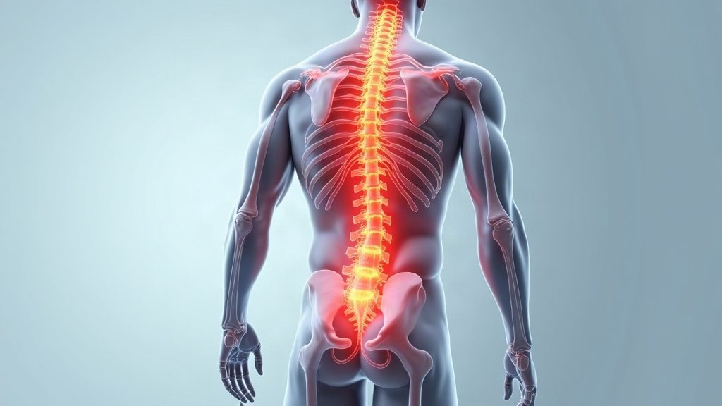 Anatomia nerwu kulszowego i kręgosłupa lędźwiowego – przebieg nerwu od L4 przez pośladek do stopy