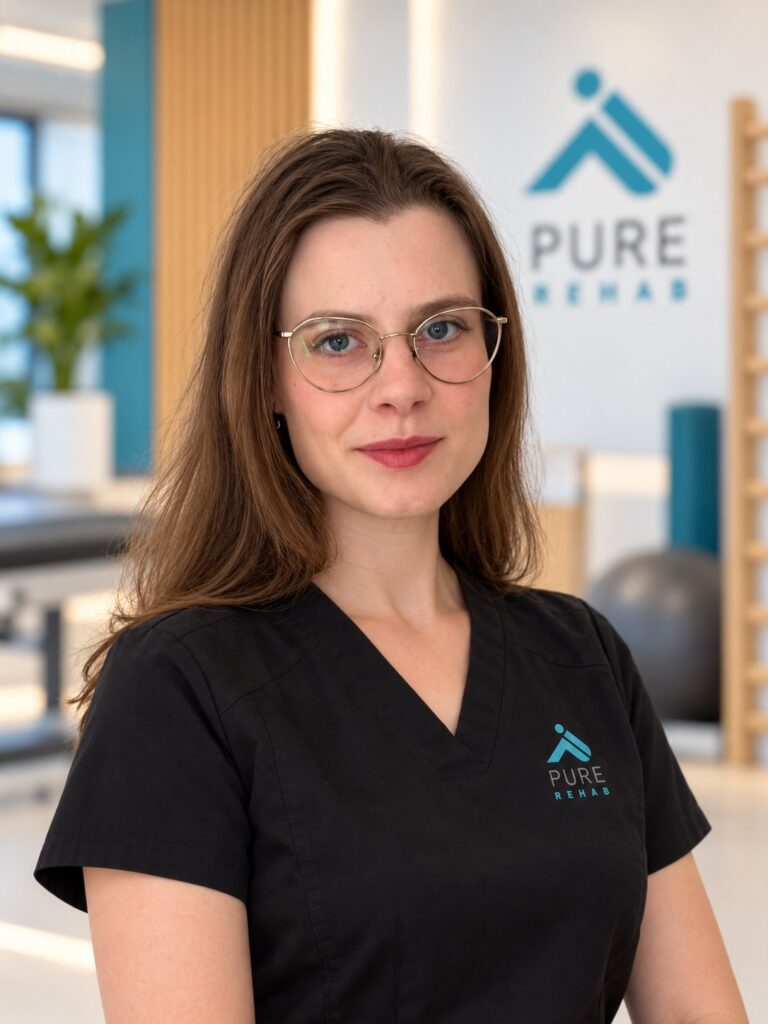 Agnieszka Paska – fizjoterapeutka Pure Rehab Saska Kępa