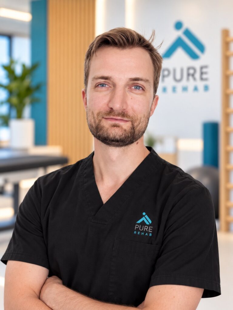 Jakub Wasiluk – fizjoterapeuta Pure Rehab Saska Kępa
