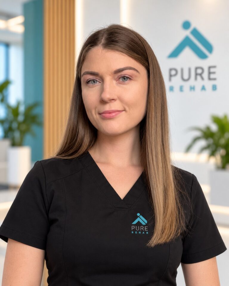 Julia Miśkiewicz – fizjoterapeutka Pure Rehab Saska Kępa